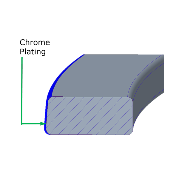 Taper Chrome Plated Intermediate Ring